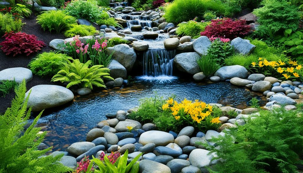 backyard stream design ideas