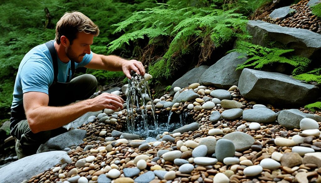 constructing a waterfall frame