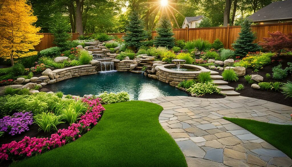 integrating water features