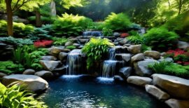 maintaining garden waterfalls