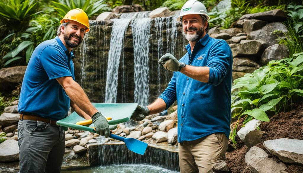 skilled waterfall artisans