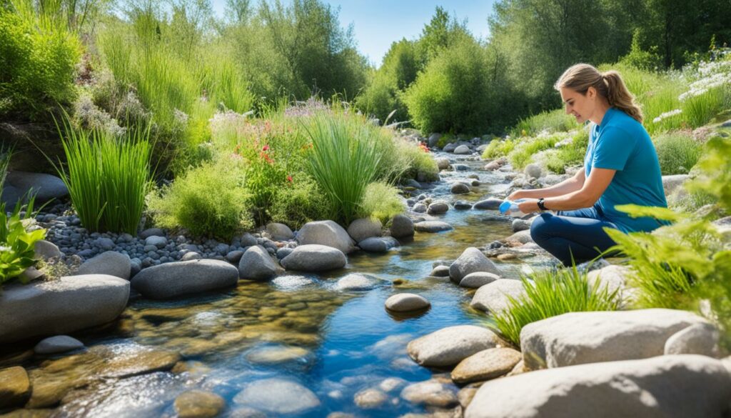 water quality management in garden streams