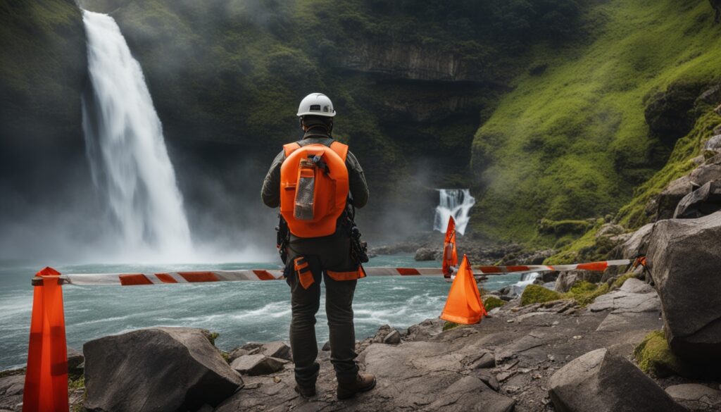 waterfall safety tips